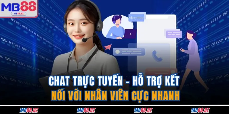 Liên Hệ 2 Chat trực tuyến - Hỗ trợ kết nối với nhân viên cực nhanh
