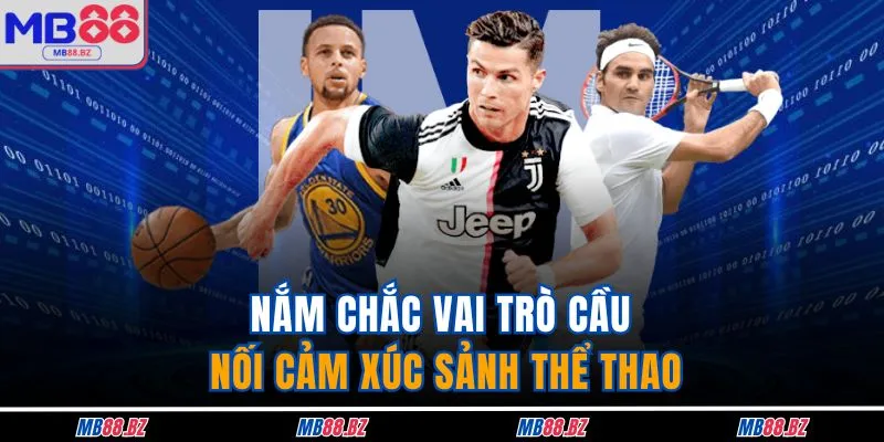 Thể Thao MB88 3 Nắm chắc vai trò cầu nối cảm xúc sảnh thể thao