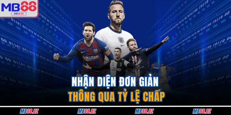 Nhận diện đơn giản thông qua tỷ lệ chấp