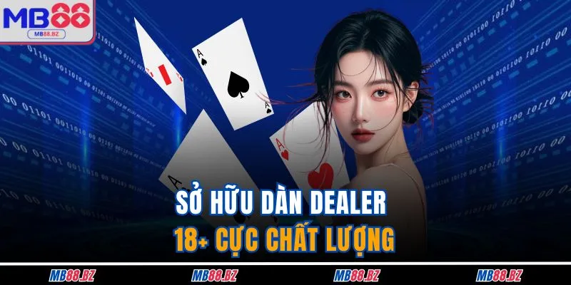 Sở hữu dàn dealer 18+ cực chất lượng